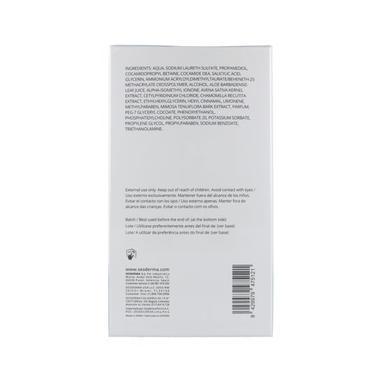 Sesderma Salises Creme de Espuma Sem Sabão 250ml