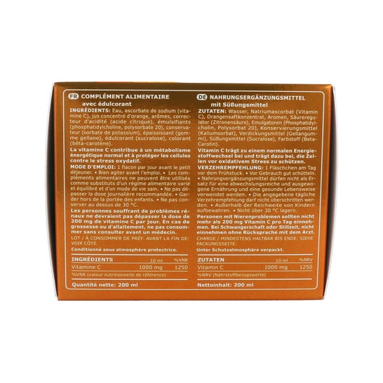 Marnys Vit-C 1000 Vitamina C Liposomada 20 ampolas