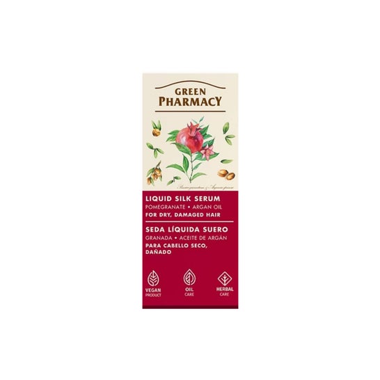 Green Pharmacy Sérum Seda Líquida Romã e Óleo de Argão 30 ml