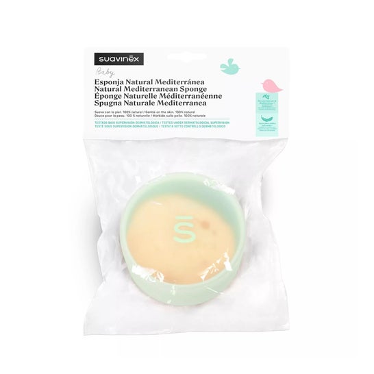Suavinex Premium Esponja de Banho Natural 1 Unidade