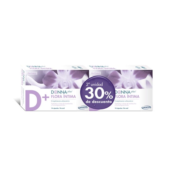 DonnaPlus+ Flora Íntima 2x14caps