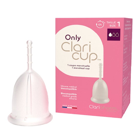 Claricup Taça Menstrual Vagina T1 1ut de fluxo normal