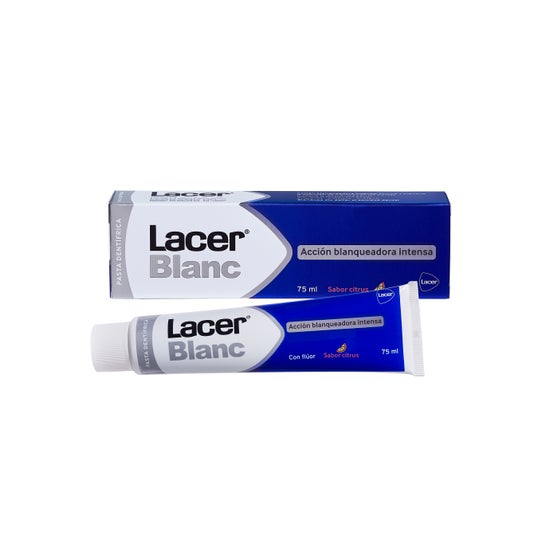 Lacer Blanc Plus creme dental branqueador cítrico 75ml