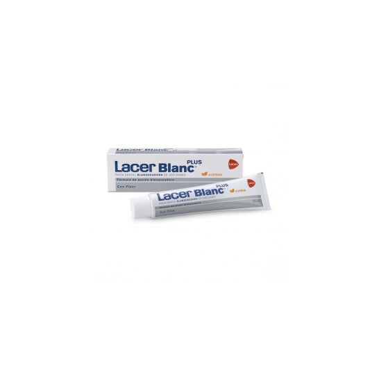 Lacer Blanc Plus creme dental branqueador cítrico 75ml