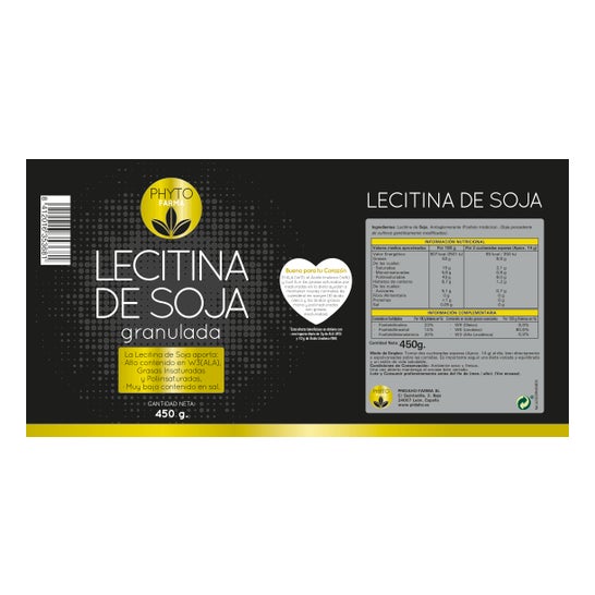 Phytofarma granulado lecitina de soja 450g