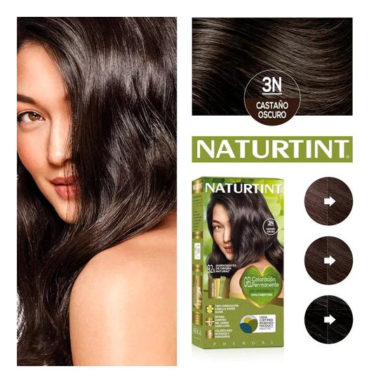 Corante Castanho Escuro 3N Naturtint Dark Brown Corante Castanho Escuro 3N Naturtint Dark Brown