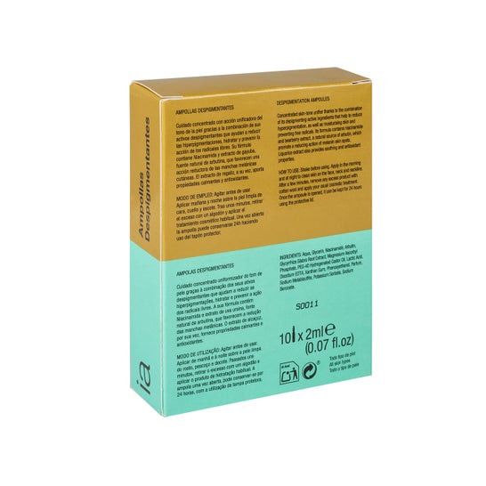 Ampolas de Depigmentar Interapothek 10x2ml