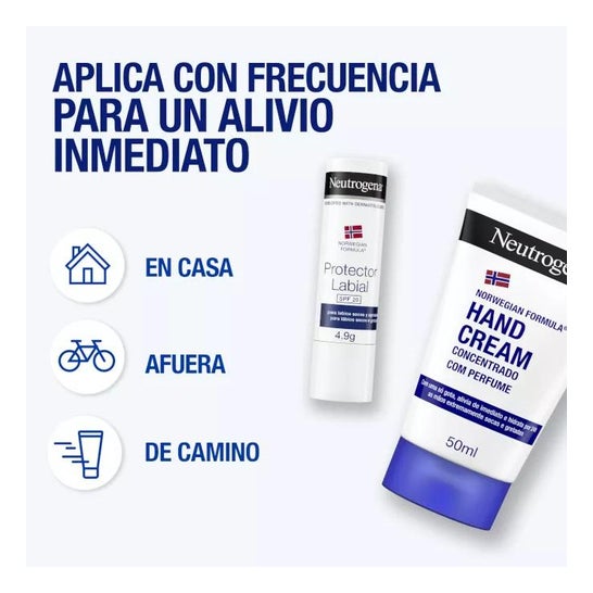 Neutrogena Pack Creme de Mão 50ml +Labial Spf20 Neutrogena Pack Creme de Mão 50ml +Labial Spf20