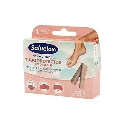 Tubo de proteção revestido com salve 15cm