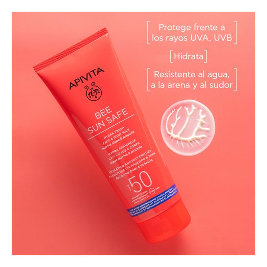 Apivita Bee Sun Safe Face Body Milk SPF50 200ml