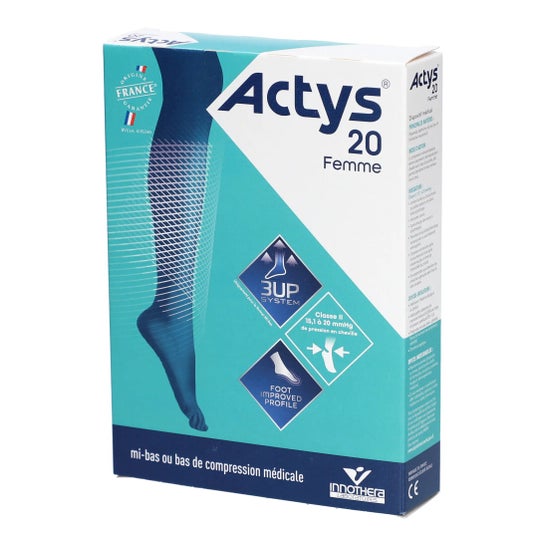 Actys 20 Femme Média Beige Tamanho 2N 1 unid