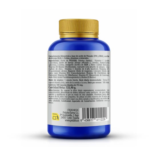 Phytofarma Cabelo, Pele e Unhas 180 caps
