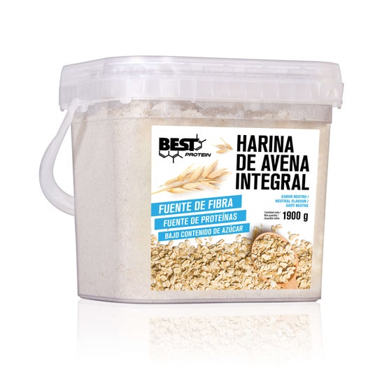 Melhor proteína aveia pura carboidratos 1900g