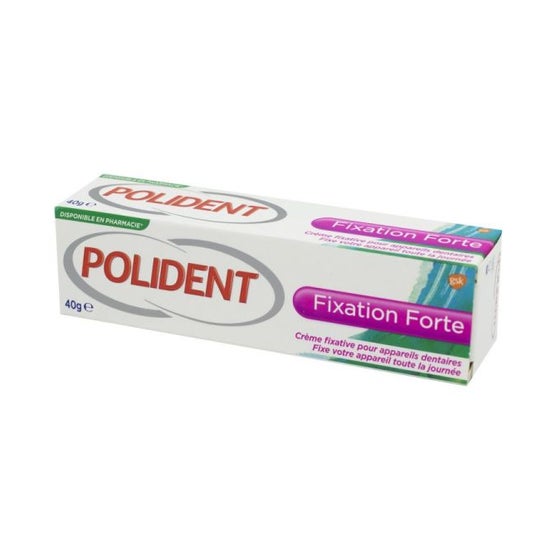 Polident Fixation Forte Fixative Cream Fixative Dental Device Tube 40 G