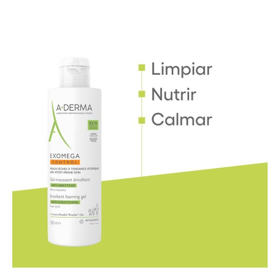 A-Derma Exomega Gel de limpeza 500ml