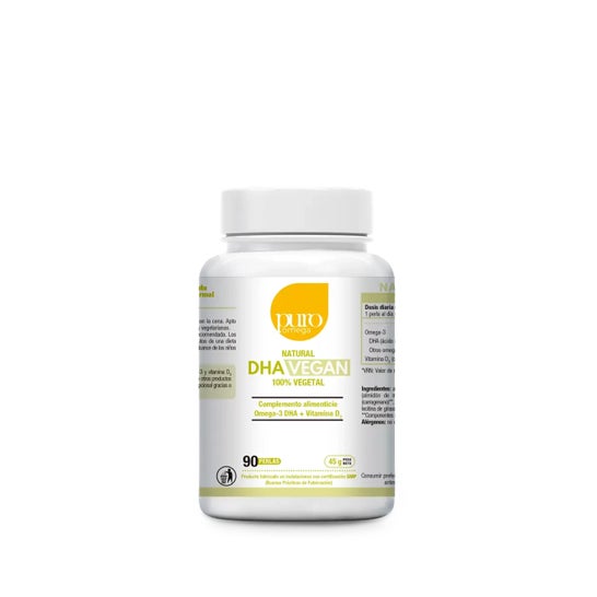 Puro Omega Natural Dha Vegano 90 Pérolas