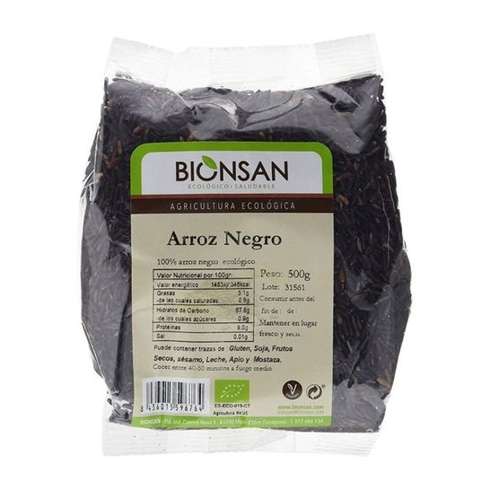 Bionsan Arroz Negro Bio 500g
