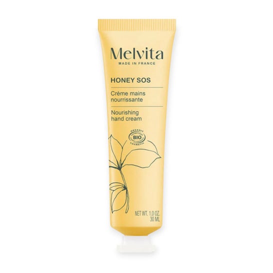 Melvita Honey SOS Creme Mãos Nutritivo 30 ml