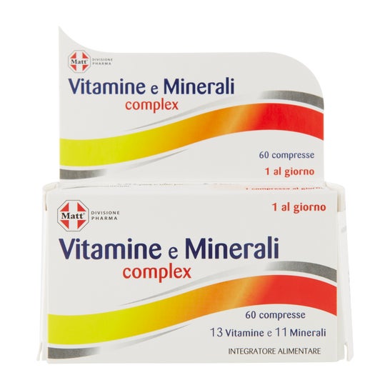 Matt Pharma Vitaminas Minerales Complex 60comp
