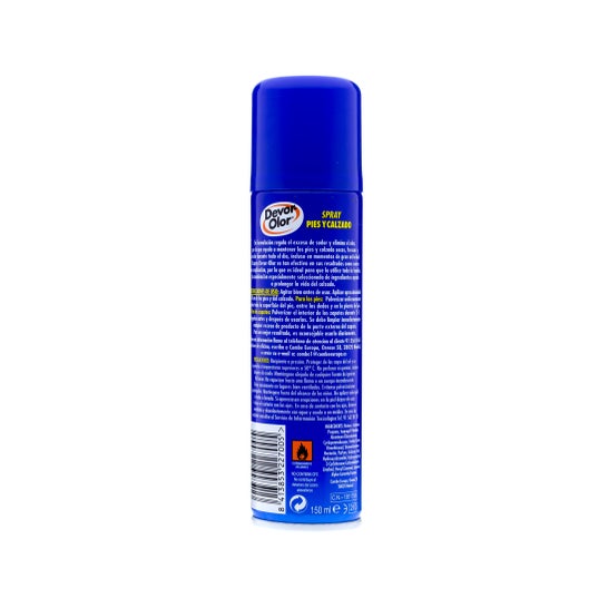 Devor Odor spray de desodorante para pés e calçado 150ml