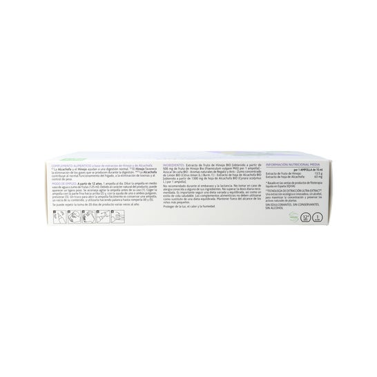 Alcachofra de Arkofluido e funcho 20amp bebível