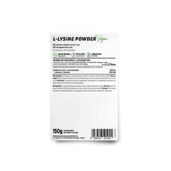 HSN L-Lisina en Polvo 150g