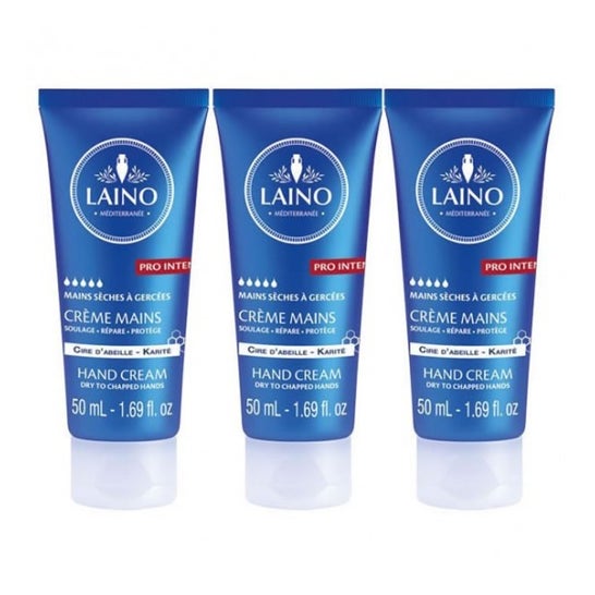 Laino Hand Cream Pro Intense 50ml lotes de 3