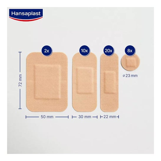 Hansaplast Eslastic Dressings 40pcs Hansaplast Eslastic Dressings 40pcs