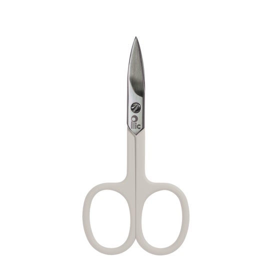 Plic Eco Tesoura de Unhas Curva Cinza 1 Unidade