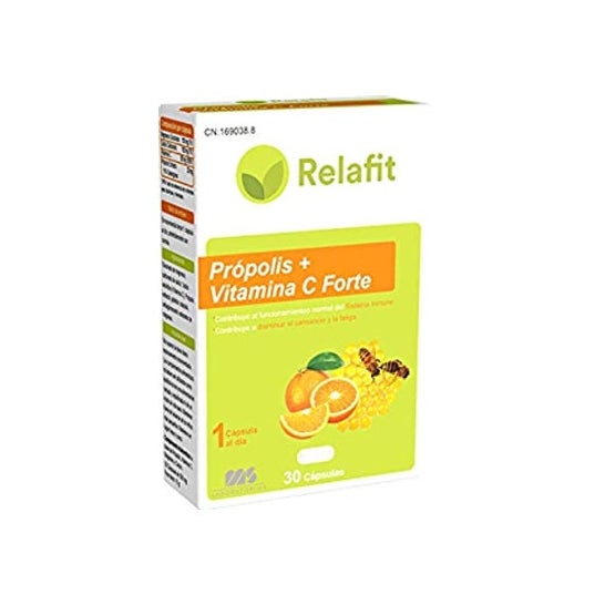Relafit Ms Própolis Vitamina C 30caps