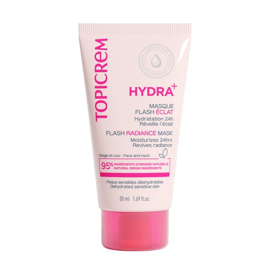 Topicrem HYDRA+ Mascarilla Hidratante Iluminadora 50ml