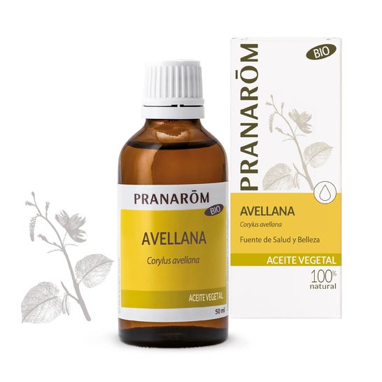 Pranarôm Óleo vegetal orgânico de avelã* 50 Ml