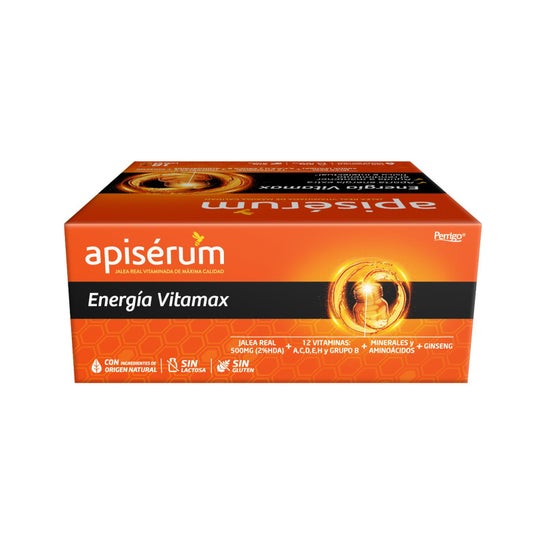 Apiserum Energia Vitamax 18 Viales