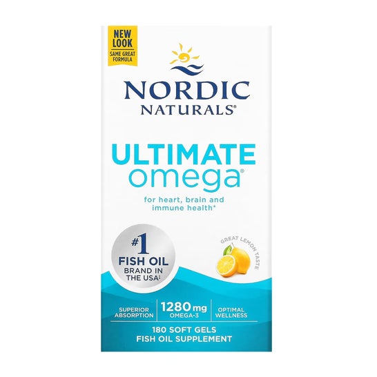 Nordic Naturals Ultimate Omega Limão 1280mg 180caps