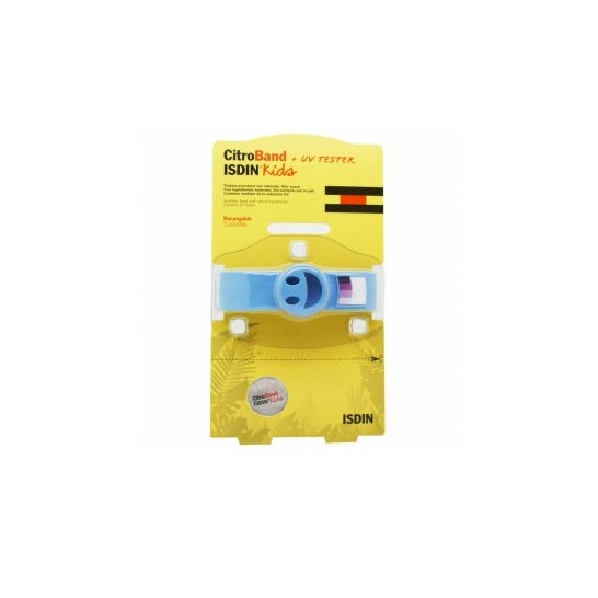 ISDIN® Kids Citroband Smiley Recarregável com 2 Comprimidos 1 pc