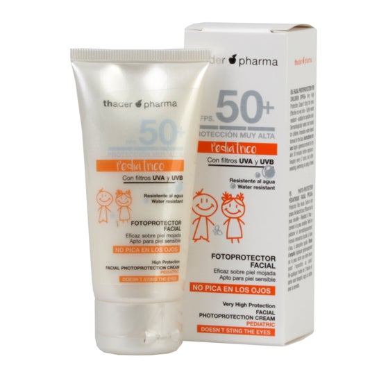 Thader Pharma Fotoprotetor Facial Pediátrico SPF50+ 50 ml