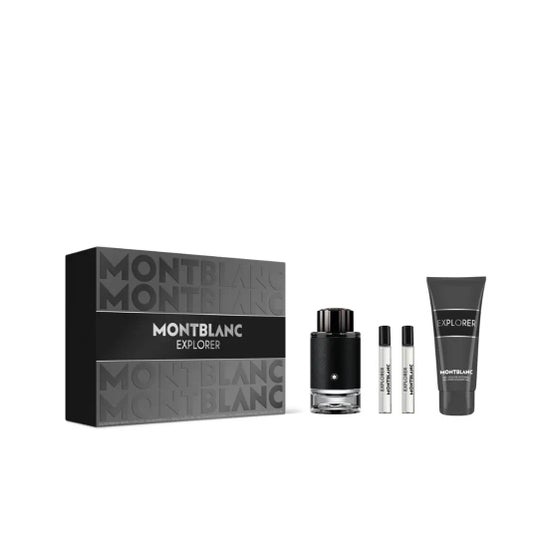Montblanc Explorer Conjunto Perfume 100 ml + Mini 2x7.5 ml + Gel 100 ml