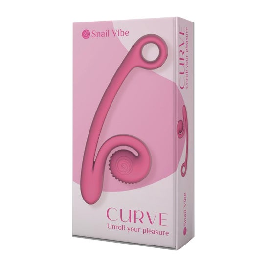 Snail Vibe Curve Vibrador Rosa 1ud