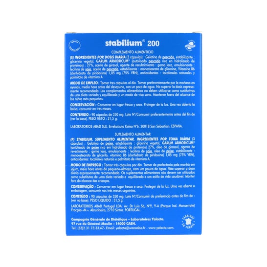 Abad Stabilium 200 Garum 90caps