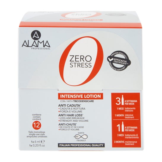 Alama Professional Zero Stress Intensive Lotion Anticaduta 12x6ml
