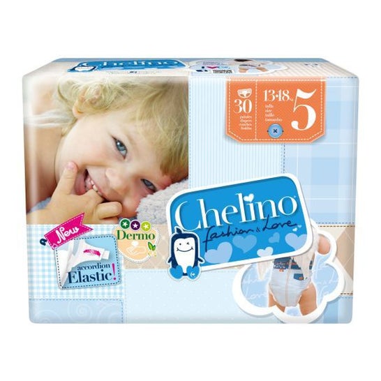 Chelino Pañal Pasitos 13-18kg T5 30uds