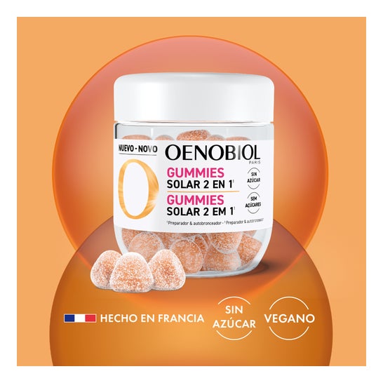 Oenobiol Gummies Solaire 2en1 60gummies