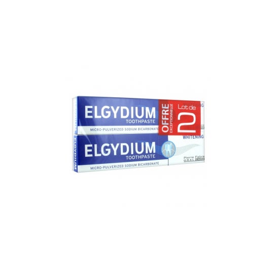 Elgydium Pasta Branqueadora Tubo Dentífrico 75 Ml X2