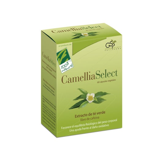 100% Natural Camélia Select Antioxidante 60cáps
