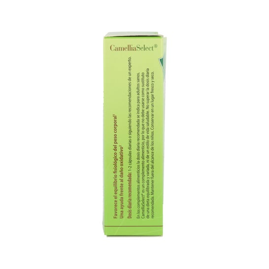 100% Natural Camélia Select Antioxidante 60cáps