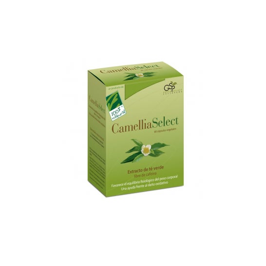 100% Natural Camélia Select Antioxidante 60cáps