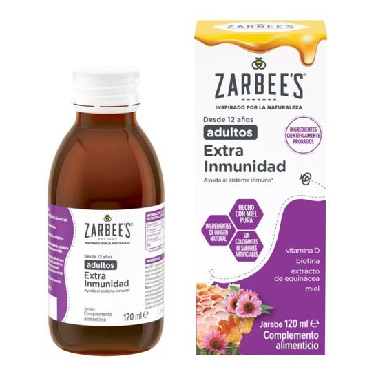 Zarbee's Adultos Extra Inmunidad Jarabe 120ml Zarbee's Adultos Extra Inmunidad Jarabe 120ml
