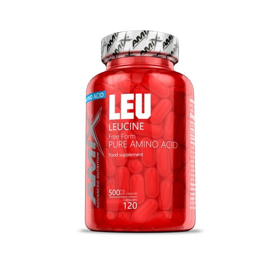 Amix Leucine 500mg 120caps