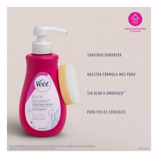 Creme de Banho Veet Sensitive Skin Shower Cream 400ml Creme de Banho Veet Sensitive Skin Shower Cream 400ml