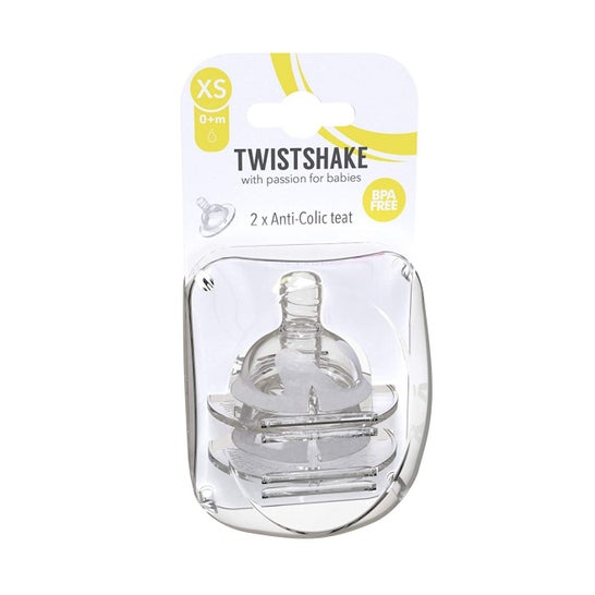 Twistshake Tetina Anti-Cólicas TXS 2 Unidades